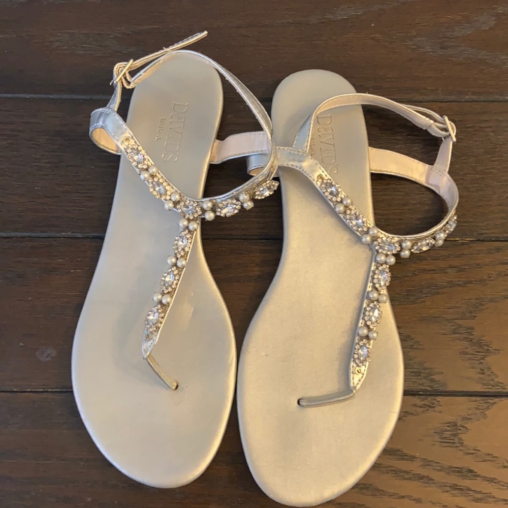 David’s Bridal Sandals